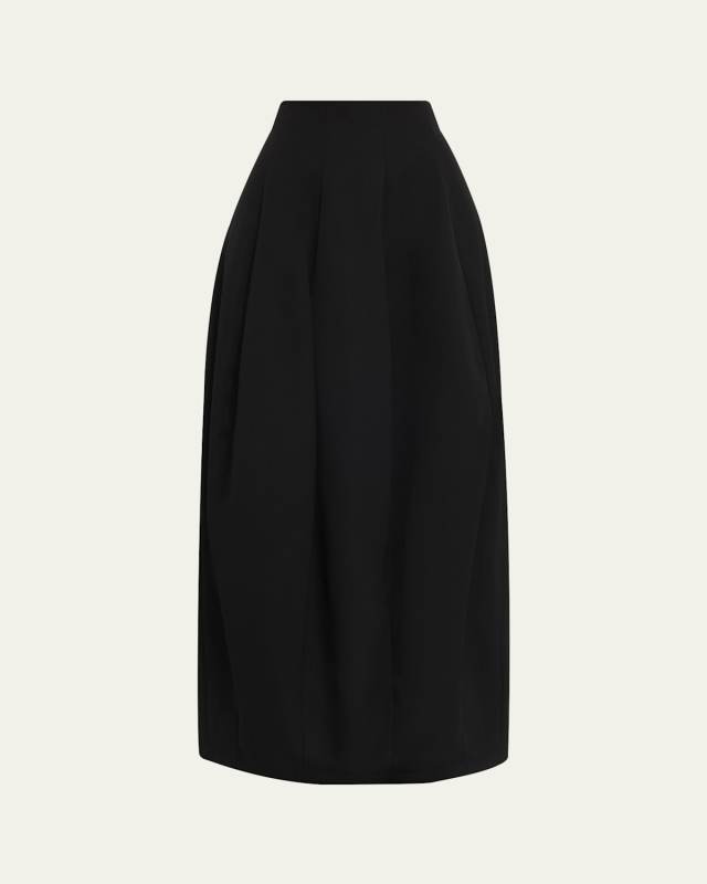 Callum Persimmon Maxi Skirt